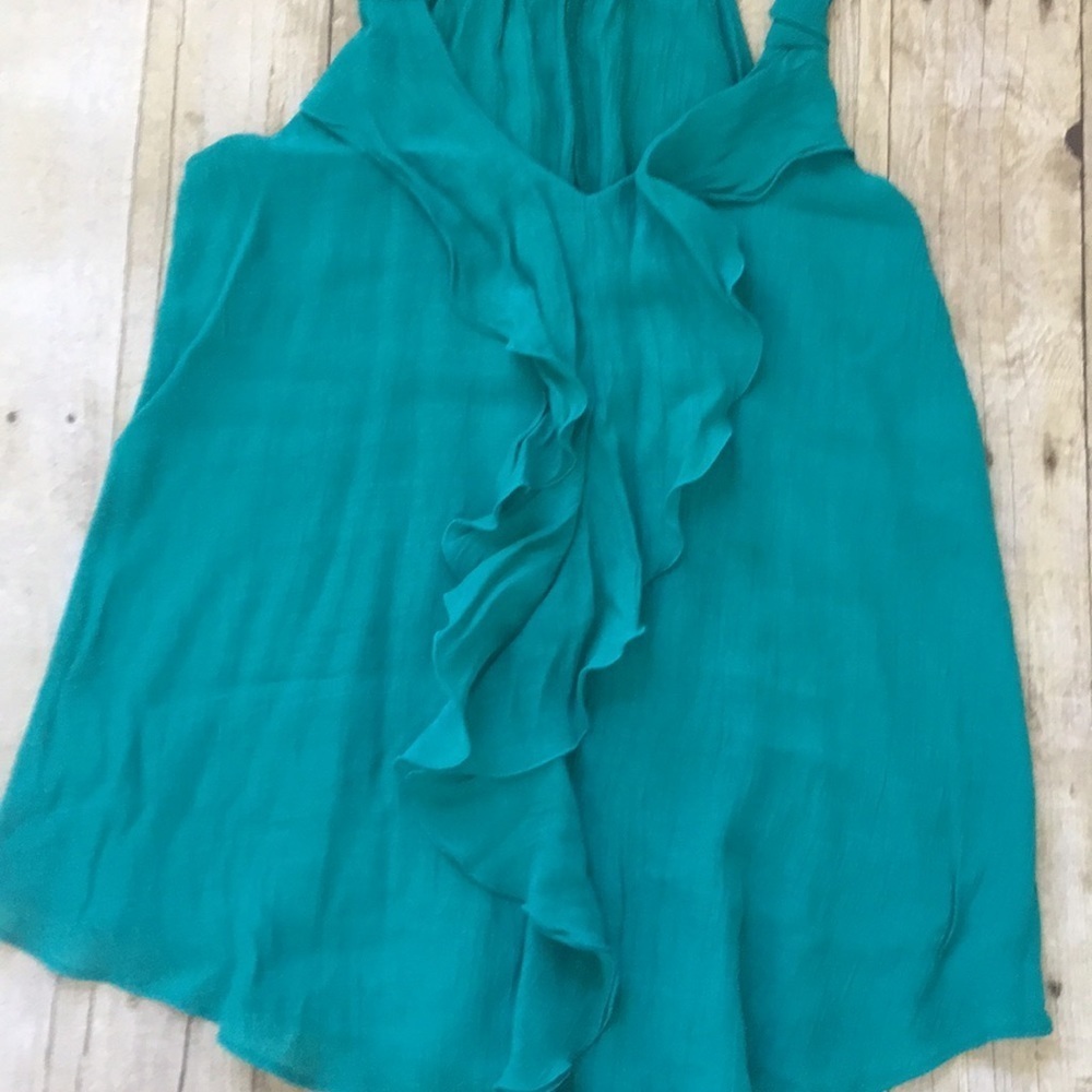 Teal summer tank top - Picture 2 of 3